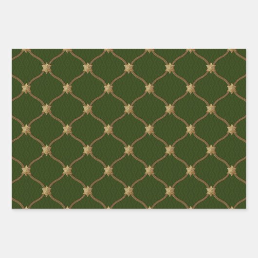 Feuille De Papier Cadeau Victorian Christmas Ephemera Collage (Devant 2)