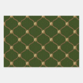 Feuille De Papier Cadeau Victorian Crimson Christmas (Devant 2)