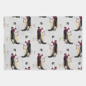 Feuille De Papier Cadeau Vin Rouge (Devant)