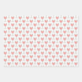 Feuille De Papier Cadeau Vin Rouge Blanc Rosé Vin Vino (Devant 2)