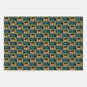 Feuille De Papier Cadeau Vincent van Gogh Autoportrait Oreille Bandonnée Ar (Devant)