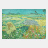 Feuille De Papier Cadeau Vincent van Gogh - Champs de blé près d'Auvers (Devant 2)