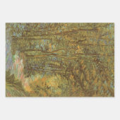 Feuille De Papier Cadeau Vincent van Gogh - Chemin dans les Bois (Devant 3)