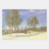 Feuille De Papier Cadeau Vincent van Gogh - En périphérie de Paris (Devant)