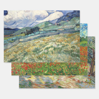 Feuille De Papier Cadeau Vincent Van Gogh Fine Art Decoupage