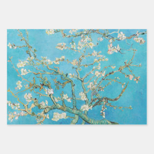 Feuille De Papier Cadeau Vincent van Gogh - Fleur d'amandes