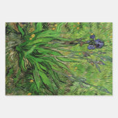 Feuille De Papier Cadeau Vincent van Gogh - Iris (Devant 3)