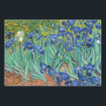 Feuille De Papier Cadeau Vincent Van Gogh - Irises<br><div class="desc">Irises / Iris - Vincent Van Gogh,  1889</div>