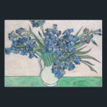 Feuille De Papier Cadeau Vincent van Gogh - Irises<br><div class="desc">Irises / Vie morte : Vase avec Irises - Vincent van Gogh,  Huile sur toile,  1890</div>