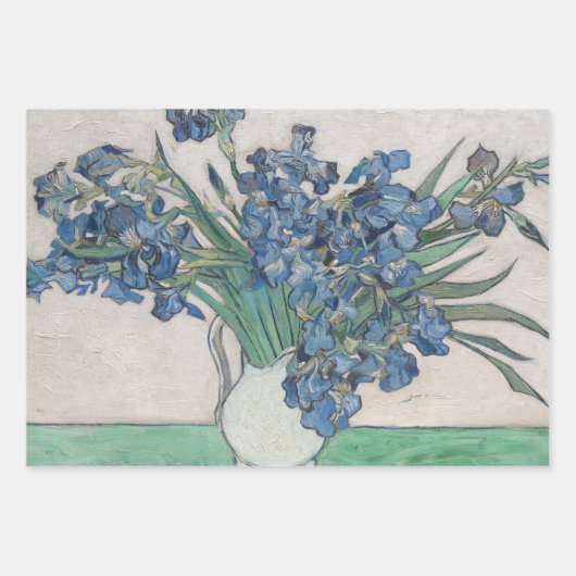 Feuille De Papier Cadeau Vincent Van Gogh La Chambre (Devant 2)