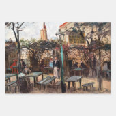 Feuille De Papier Cadeau Vincent Van Gogh - La Guinguette sur Montmartre (Devant 2)