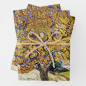 Feuille De Papier Cadeau Vincent van Gogh - Le Mulberry Tree (En situation)