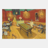Feuille De Papier Cadeau Vincent van Gogh - Le Night Café (Devant 3)