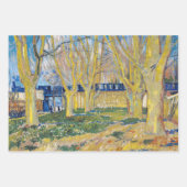 Feuille De Papier Cadeau Vincent van Gogh - Le Train Bleu (Devant 3)