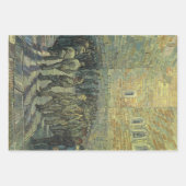 Feuille De Papier Cadeau Vincent van Gogh - Les Prisonniers faisant de l'ex (Devant 2)