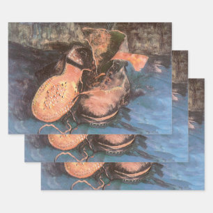 Feuille De Papier Cadeau Vincent van Gogh - Nature morte avec une paire de