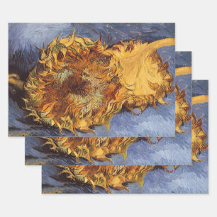 Feuille De Papier Cadeau Vincent van Gogh - Nature morte : Deux tournesols 