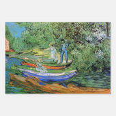 Feuille De Papier Cadeau Vincent van Gogh - Rive de l'Oise à Auvers (Devant 3)