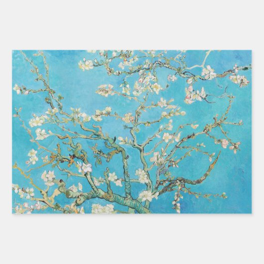 Feuille De Papier Cadeau Vincent Van Gogh - Sélection de chefs-d'oeuvre (Devant)