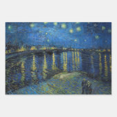 Feuille De Papier Cadeau Vincent Van Gogh - Sélection des chefs-d'oeuvre de (Devant 2)