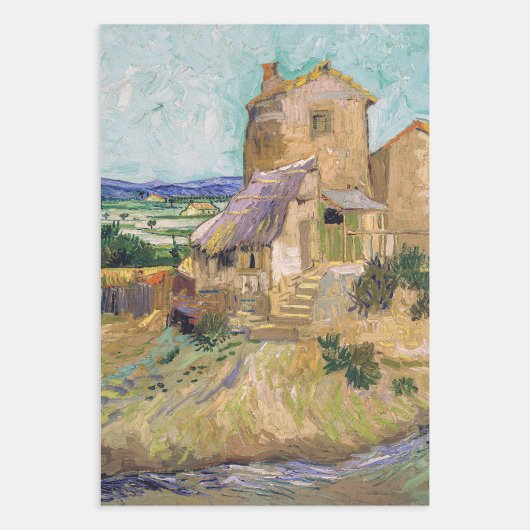 Feuille De Papier Cadeau Vincent van Gogh - The Old Mill