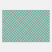 Feuille De Papier Cadeau Vintage de Noël Retro (Devant 3)