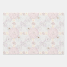 Vintage floral pâle