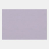 Feuille De Papier Cadeau Violet Clair Texturé (Devant)