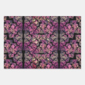 Feuille De Papier Cadeau Vitrail cool - art fractal (Devant 3)