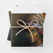 FEUILLE DE PAPIER CADEAU VODOU MAMBO GODDESS CECILE FATIMA (En situation)