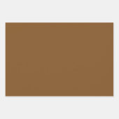 Feuille De Papier Cadeau Voile collage tachée de café (Devant 3)