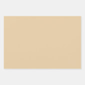 Feuille De Papier Cadeau Voile collage tachée de café (Devant 2)