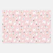 FEUILLE DE PAPIER CADEAU VOLS DE TRICK OU DE TRAITEMENT (Devant 3)