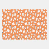 FEUILLE DE PAPIER CADEAU VOLS DE TRICK OU DE TRAITEMENT (Devant 2)