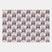 Feuille De Papier Cadeau Voter Trump (Devant 3)