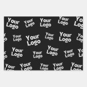 Feuille De Papier Cadeau Votre conception ou logo d'entreprise | Placement  (Devant)