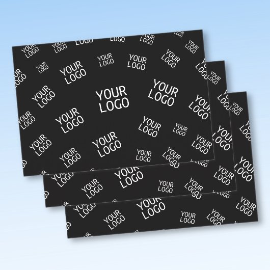 Feuille De Papier Cadeau Votre conception, photo ou logo d'entreprise dispo