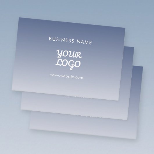 Feuille De Papier Cadeau Votre logo avec couleur de dégradé modifiable