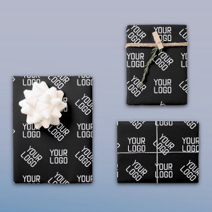 Feuille De Papier Cadeau Votre logo   Logo alternatif unique ou design