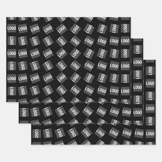 Feuille De Papier Cadeau Votre logo | Logo, Motif de conception ou d'image  (Lot)