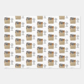 Feuille De Papier Cadeau Votre trousse d'entrée Lady Cat (Devant)