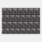 Feuille De Papier Cadeau Voyage plus dur que Joe Biden (Devant)