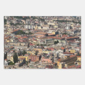 Feuille De Papier Cadeau Vue de Naples, Italie (Devant 3)