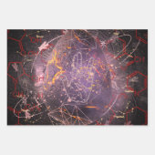 Feuille De Papier Cadeau Vulcan Celebrant (Devant 3)