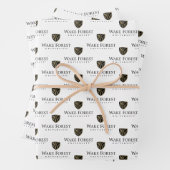 Feuille De Papier Cadeau Wake Forest University Wordmark (En situation)