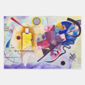 Feuille De Papier Cadeau Wassily Kandinsky, Abstrait (Devant 3)