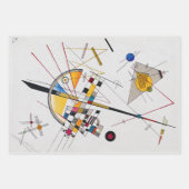 Feuille De Papier Cadeau Wassily Kandinsky, Abstrait (Devant)