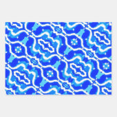 Feuille De Papier Cadeau Wave gradient digital background (Devant)