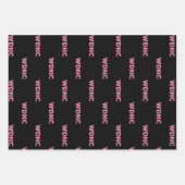 Feuille De Papier Cadeau WDNC Nous Ne Nous Intéressons Pas (Devant 2)