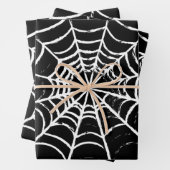 Feuille De Papier Cadeau Web sombre (En situation)